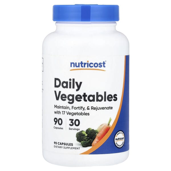 Daily Vegetables, 90 Capsules