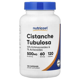 Nutricost, Cistanche Tubulosa, 120 Kapsul (250 mg per Kapsul)