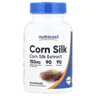 Nutricost, Seda de maíz, 150 mg, 90 cápsulas