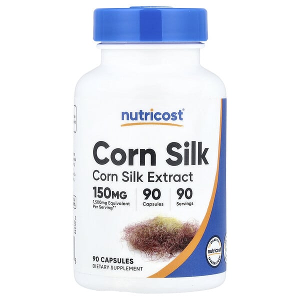 Corn Silk, 150 mg, 90 Capsules