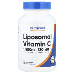 Liposomal Vitamin C, 120 Capsules (750 mg per Capsule)
