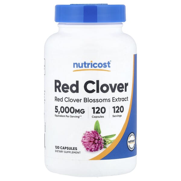 Red Clover, 120 Capsules (200 mg per Capsule)