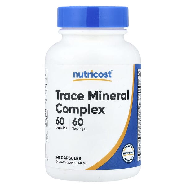Nutricost, Trace Mineral Complex, 60 Capsules