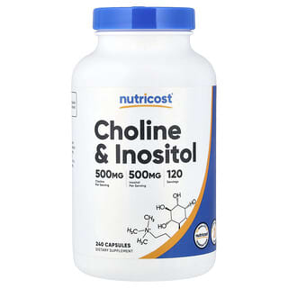 Nutricost, Choline & Inositol, 240 Capsules
