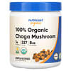 100% Organic Chaga Mushroom, 100% Bio-Chaga-Pilz, geschmacksneutral, 227 g (8 oz.)