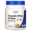 Proteína Whey Orgânica, Sem Sabor, 454 g (1 lb)