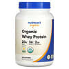 Proteína de suero de leche orgánico, sin sabor`` 907 g (2 lb)