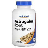NOW Foods Astragalus 500 Mg – 100 Capsule Vegane – Supporto Immunitario Naturale