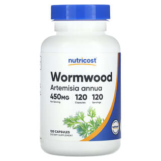 Nutricost, Wormwood, 450 mg, 120 Capsules