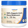 100% Organic Lion's Mane Mushroom, Unflavored, 4 oz (113 g)