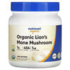 Organic Lion's Mane Mushroom, Unflavored, 1 lb (454 g)