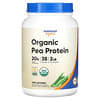 органический гороховый протеин, без добавок, 907 г (2 фунта)