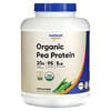 органічний гороховий протеїн, без добавок, 2268 г (5 фунтів)