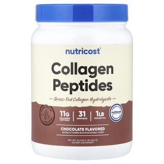 Nutricost, Collagen Peptides, Chocolate, 1 lb (454 g)