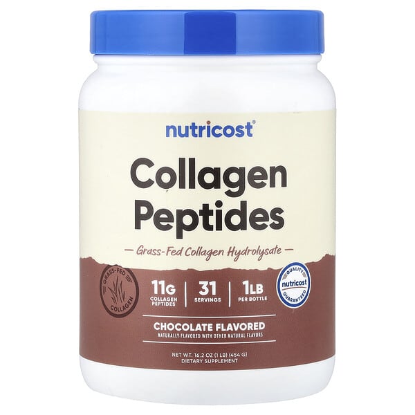 Collagen Peptides, Chocolate, 1 lb (454 g)