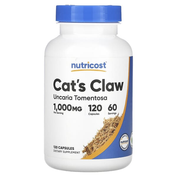 Cat's Claw, 120 Capsules (500 mg per Capsule)