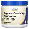 Organic Cordyceps Mushroom, Unflavored, 3.5 oz (100 g)