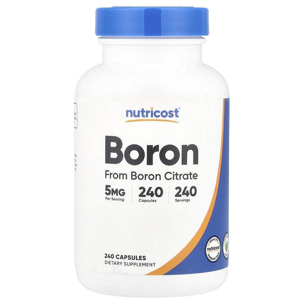 Boron, 5 mg, 240 Capsules