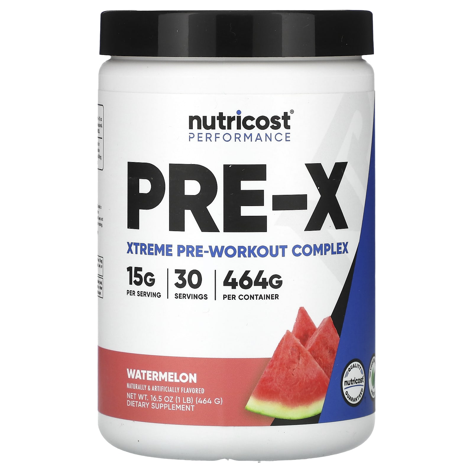 Nutricost, Performance, PREX, Xtreme PreWorkout Complex, Watermelon, 1 lb (464 g)
