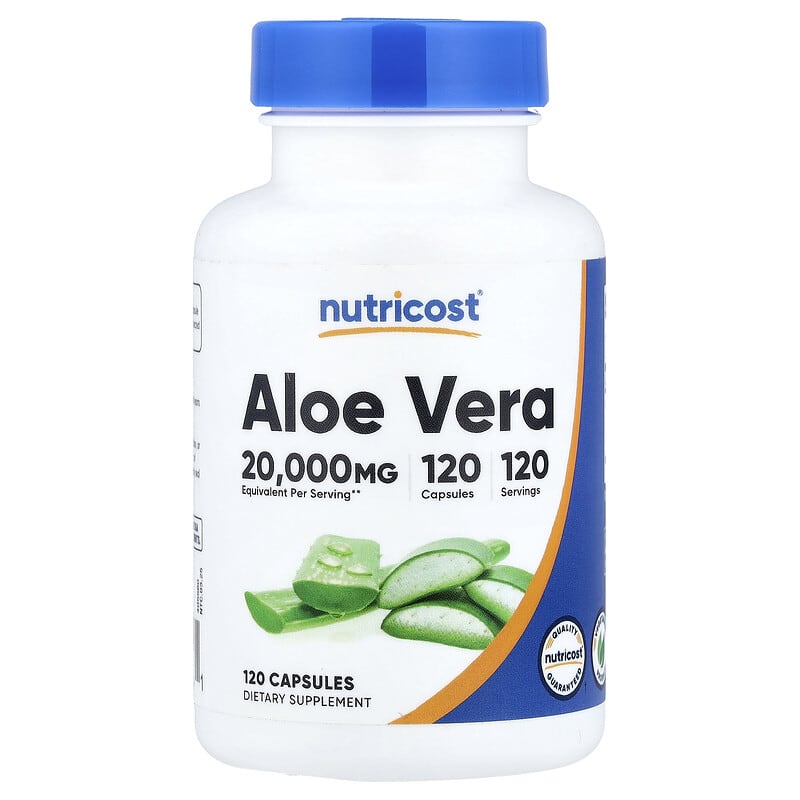 Aloe Vera, 20.000 mg, 120 Kapseln