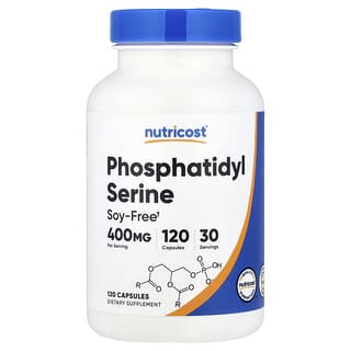 Nutricost, Phosphatidyl Serine, 120 Capsules (100 mg per Capsule)