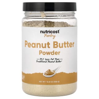 Nutricost, Pantry, Manteiga de Amendoim em Pó, 358 g (12,8 oz)