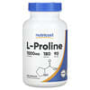 L-Prolina, 1.000 mg, 180 Cápsulas (500 mg por Cápsula)