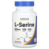 L-серин, 500 мг, 120 капсул