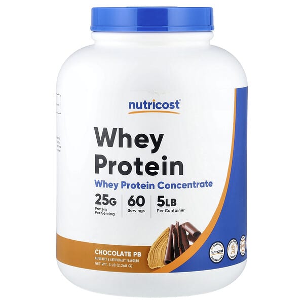 Whey Protein Concentrate, Chocolate PB, 5 lb (2,268 g)