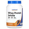 Isolado de Proteína Whey, Chocolate PB, 907 g (2 lb)