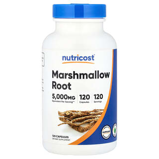 Nutricost, Radice di marshmallow, 5.000 mg, 120 capsule