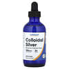 Colloidal Silver, Unflavored, 4 fl oz (118 ml)