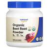 Organic Beet Root Powder, Unflavored, 16 oz (454 g)