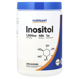 Nutricost, 이노시톨, 무맛, 454g(16oz)