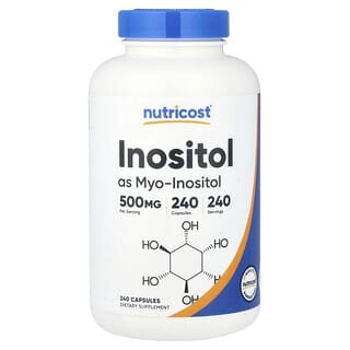 Nutricost, Inositol, 500 mg, 240 Capsules