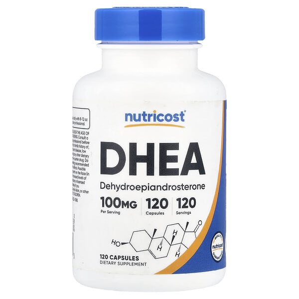 Nutricost（ニュートリコスト）, DHEA、100mg、120粒