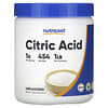 Citric Acid, Unflavored, 16 oz (454 g)