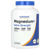 магний+, с повышенной силой действия, 420 мг, 240 капсул (210 мг в 1 капсуле)