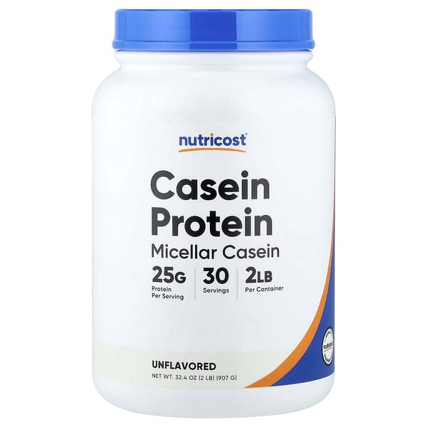 Casein Protein, Unflavored, 2 lb (907 g)