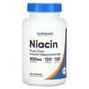 Niacine, Sans rinçage, 500 mg, 120 capsules