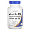 Vitamina B12, 1.000 mcg, 240 Cápsulas