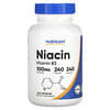 Ниацин, 100 мг, 240 капсул