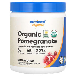Nutricost, Bio-Granatapfel, geschmacksneutral, 227 g (8 oz.)