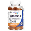 Vitamina C para niños, 4 años en adelante, Naranja, 90 mg, 120 gomitas