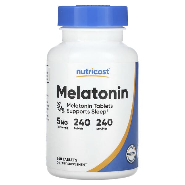 Melatonin, 5 mg, 240 Tablets