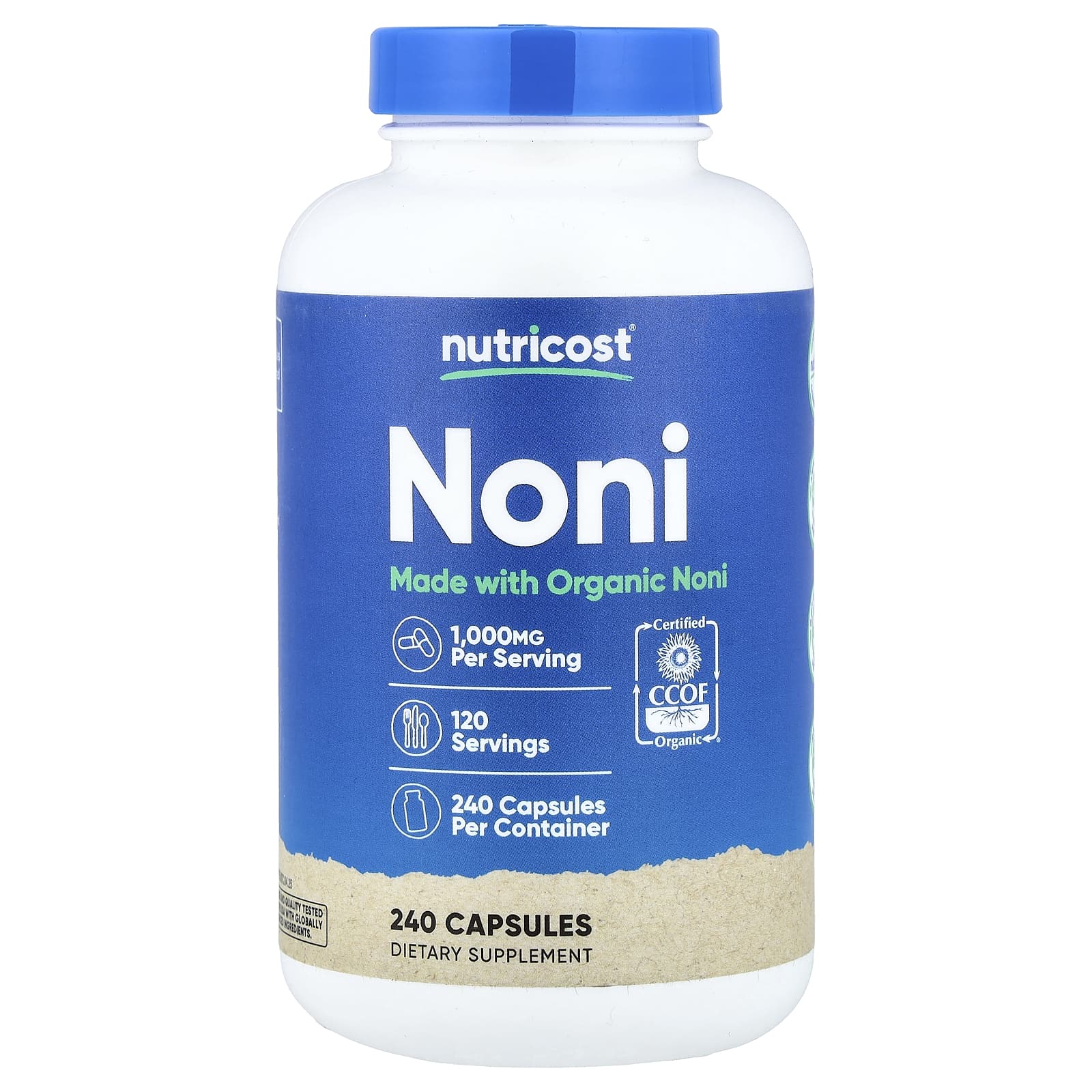 Nutricost Noni – 240 gélules de Nutricost