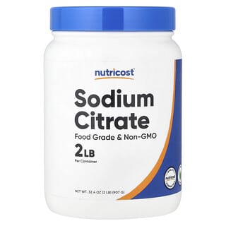 Nutricost, Natrium Sitrat , 32 ons (907 g)