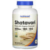 Shatavari, 600 mg, 180 cápsulas
