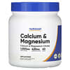 Calcium & Magnesium, Unflavored , 18 oz (521 g)