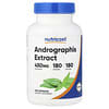 Andrographis Extract, 450 mg, 180 Capsules